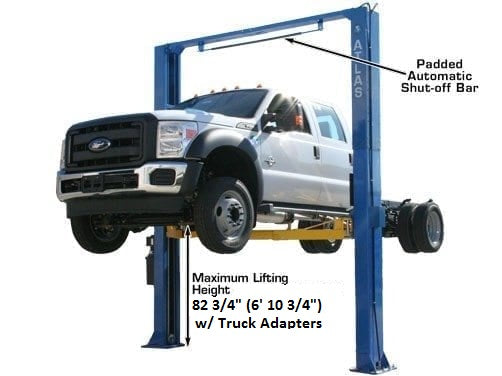 ATLAS PV15PX 15,000 lb Overhead 2-Post Lift ATEXH-PV15PX-FPD