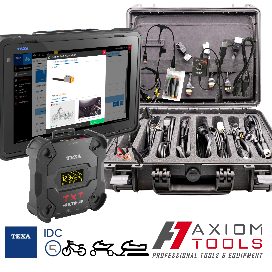 TEXA AXONE VOICE - POWERSPORTS DELUXE DIAGNOSTIC PACKAGE