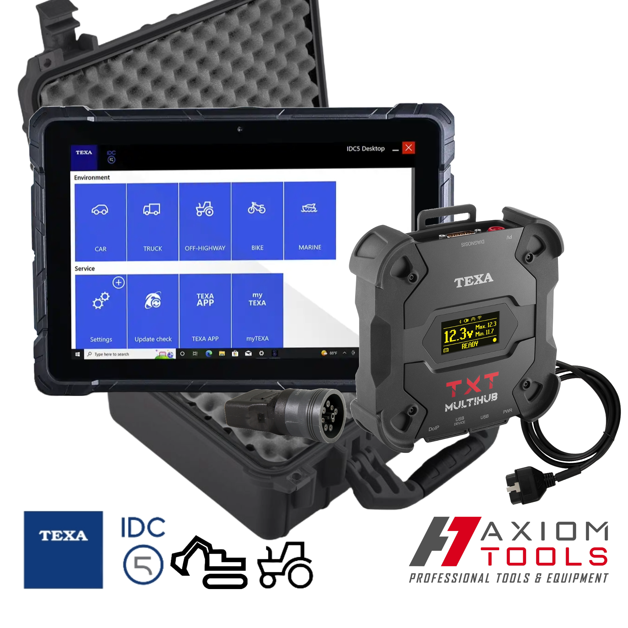 TEXA MINI TABLET OFF HIGHWAY DIAGNOSTIC PACKAGE