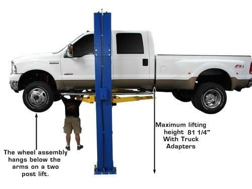 ATLAS PV10PX 10,000 lb Overhead 2-Post Lift ATEXH-PV10PX-FPD