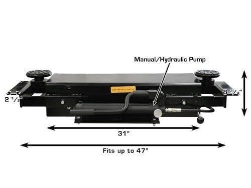 ATLAS PRO8000EXT 4 Post Lift + RJ35 Sliding Jacks Combo ATEXH-PRO8EXT-COMBO-FPD