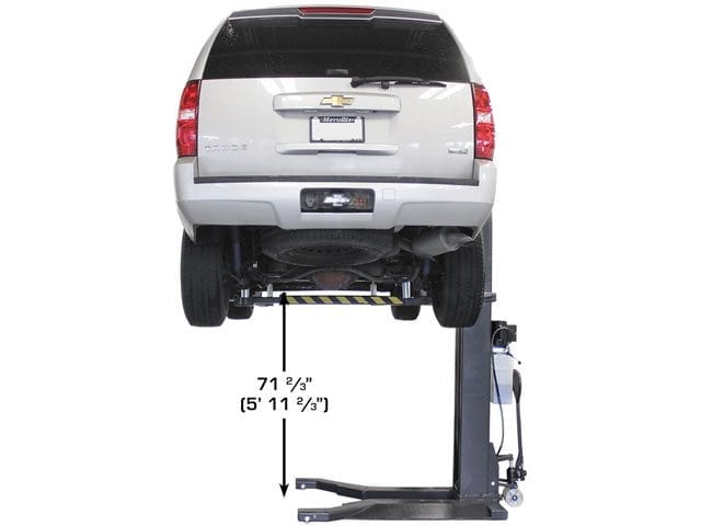 ATLAS PSP-6000 6,000 lb Portable Single Post Lift ATEXH-PSP-6000-FPD