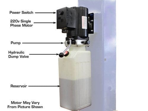 atlas 2 post 9koh hydraulic pump