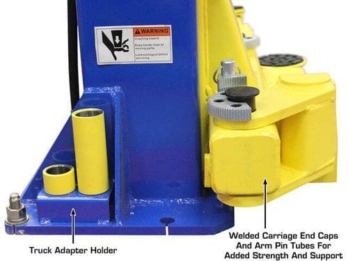 atlas 2 post truck adapter holder and cradle design