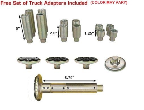 atlas pv10px 2 post truck adapter set