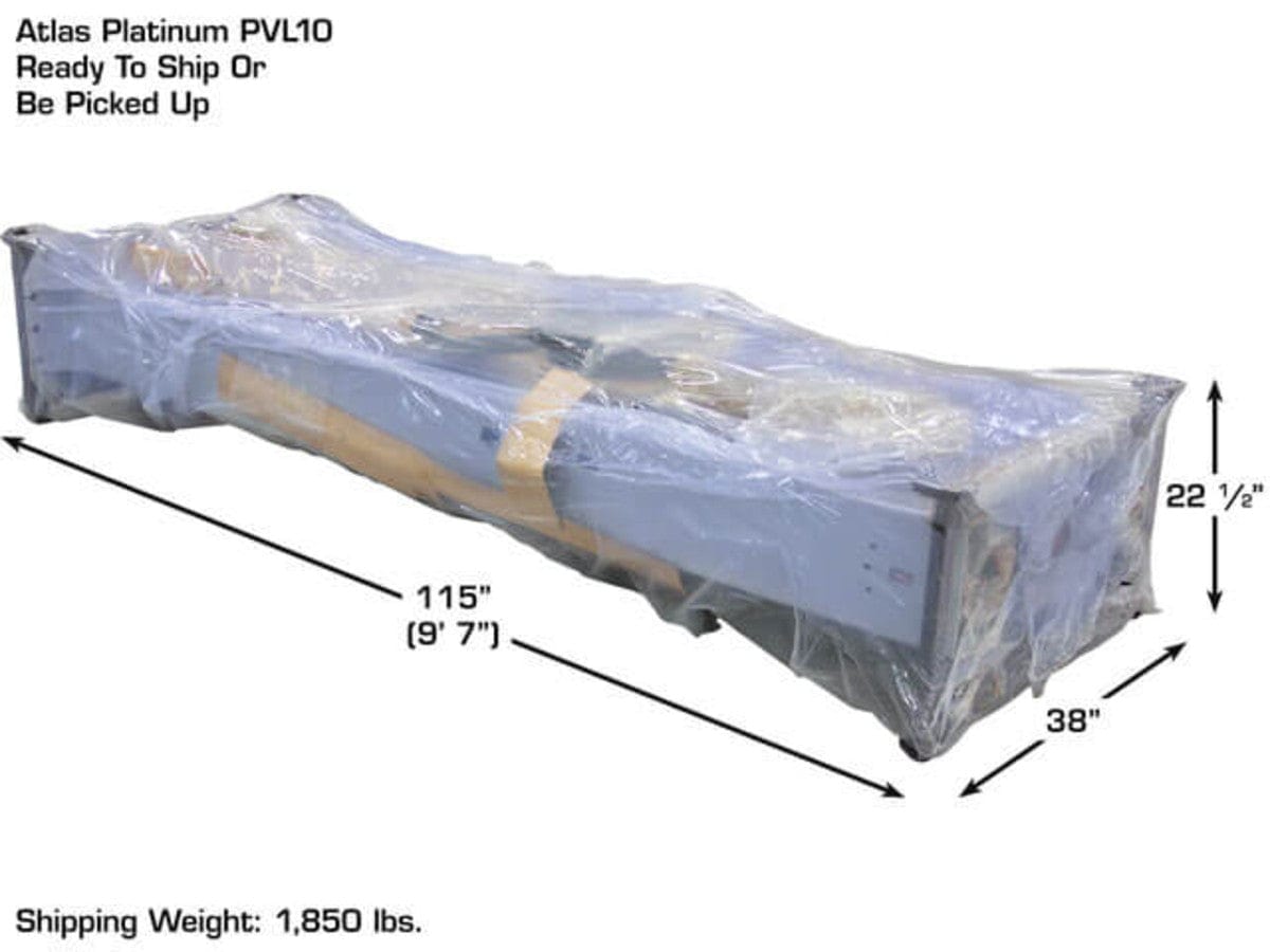atlas pvl10 2 post weight and shipping dimensions 