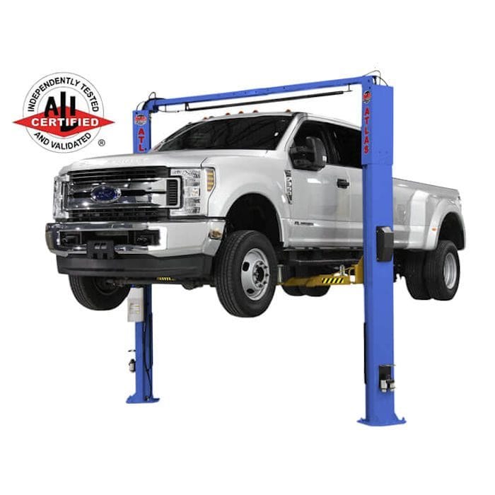 Atlas Platinum PVL10 10,000 lb. ALI Certified two-post vehicle lift