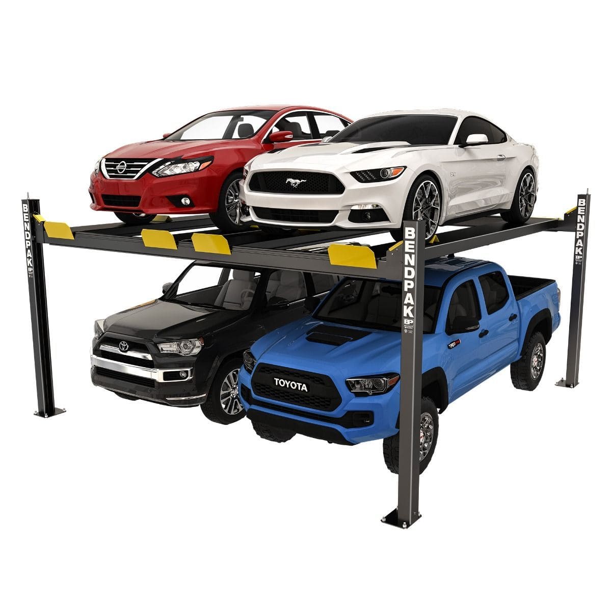 BendPak HD-9SWX 9,000lb 4-Post Lift, Dual Platform, Super Wide, Extended Length 5175024
