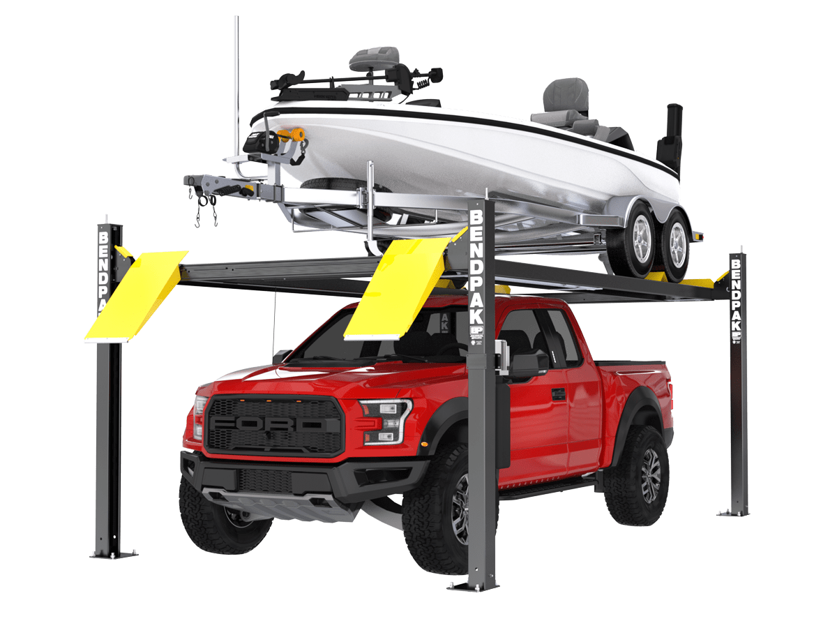 BendPak HD-75BXT 7500lb 4-Post Vehicle & Boat Lift 5175251