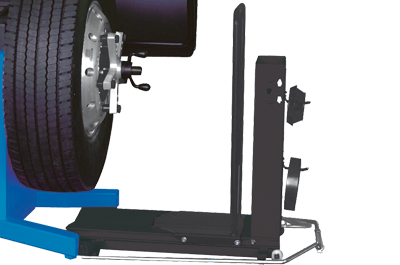 Hofmann geodyna 980L Heavy-Duty Wheel Balancer EEWB710BW | Truck & Bus Wheel Balancing Machine