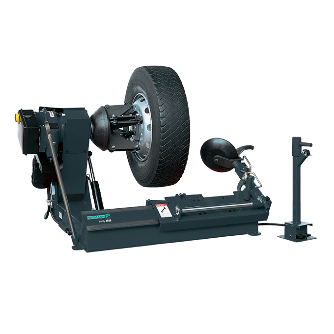 Hofmann monty 3850 Heavy-Duty Truck Tire Changer EEWH703AUA | Remote Operation