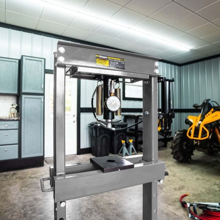 Ranger RP-20HD 20-Ton Shop Press / Two-Stage Hydraulic Pump / Commercial-Grade 5150059