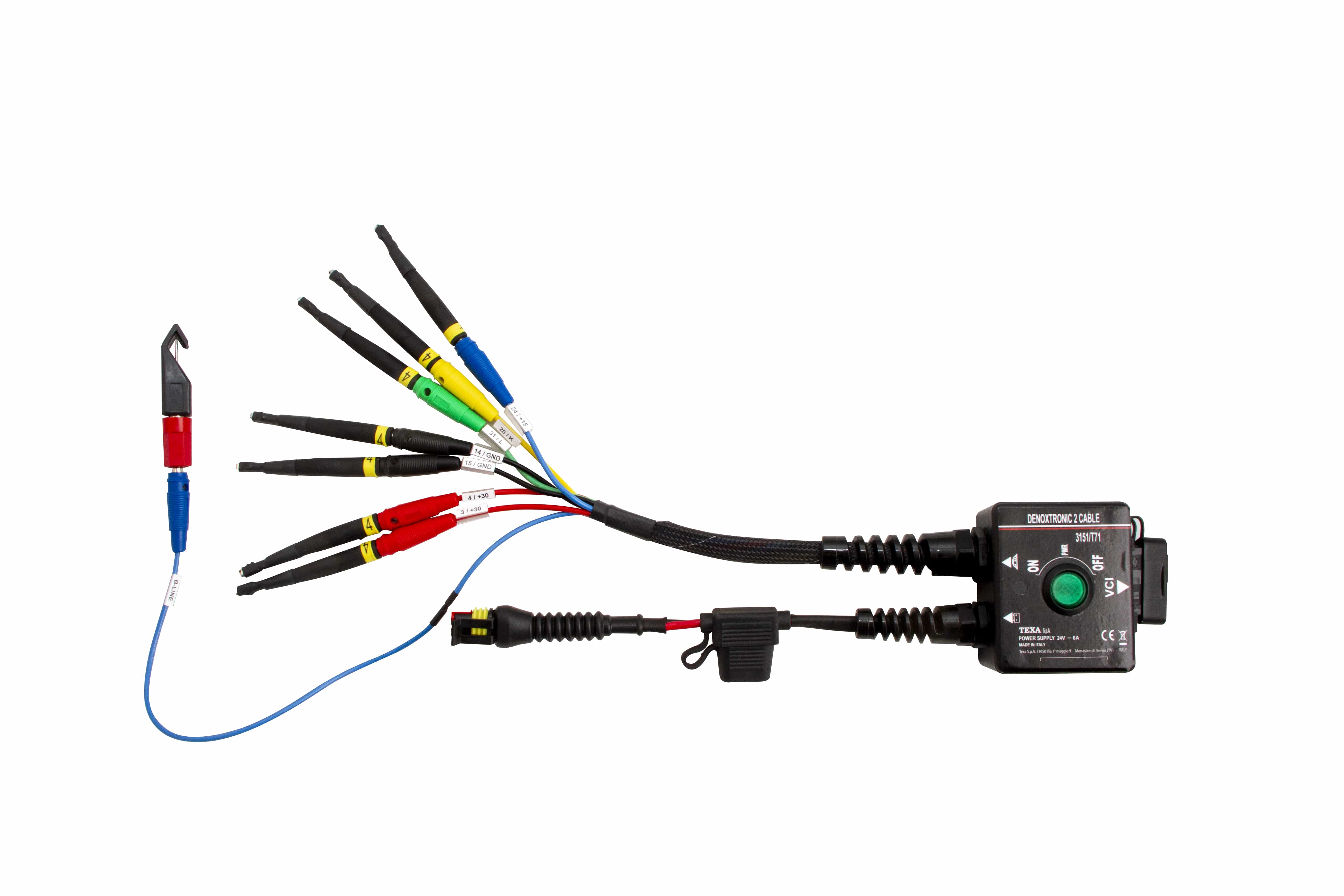 TEXA 3910268 Denoxtronic 2 module diagnostic cable 3151/T71 for DEF and SCR emissions system diagnostics