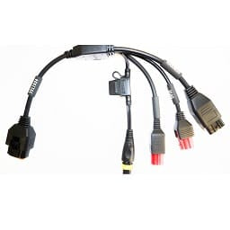 TEXA 3911924 Fantic XX125 power supply and diagnostic cable for Fantic XX125 and XXF motorcycles using TEXA IDC6 Bike diagnostics
