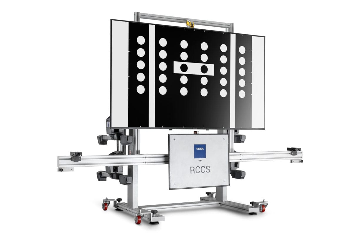 TEXA RCCS3 EVO Advanced ADAS Calibration Kit RCCS3EADTV with 75-inch 4K digital display