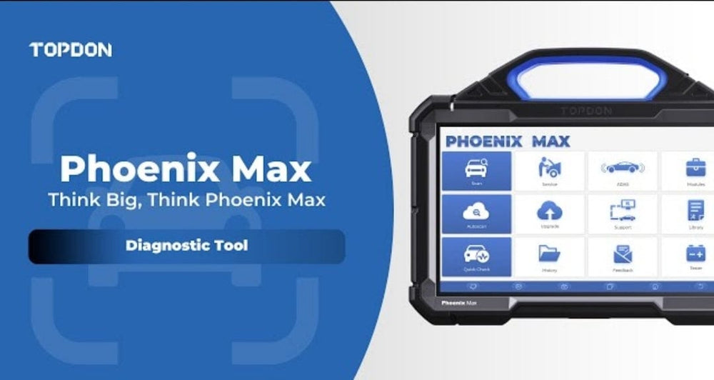 TOPDON PHOENIX MAX DIAGNOSTIC SCAN TOOL PXMAX